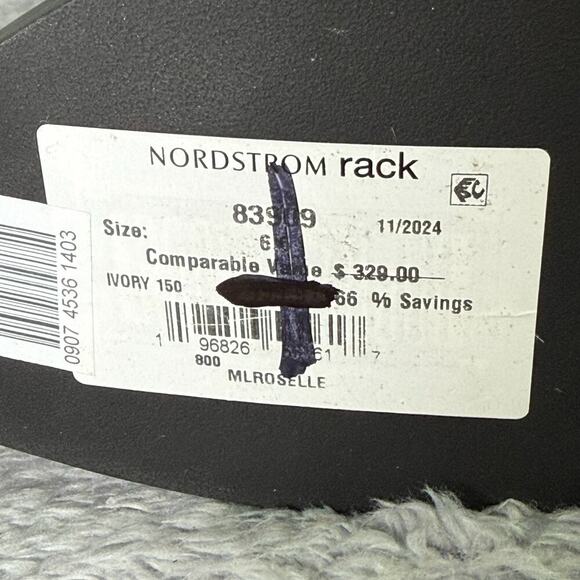 Marc Fisher Ltd. Roselle Western Boot Size 6.5 Women's White Leather MSRP $329 - Picture 8 of 10